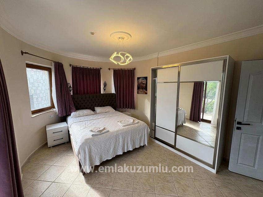 3+1 Villa Zum Verkauf Auf Einem 566 M² Großen Grundstück In Dalyan Gülpınar