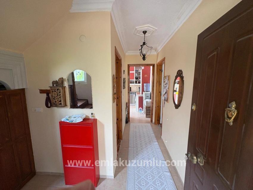 3+1 Villa Zum Verkauf Auf Einem 500 M² Großen Grundstück In Dalyan Gülpınar