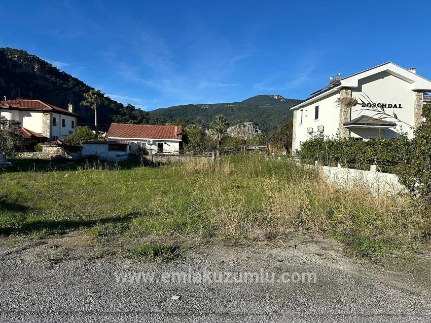 Land Zu verkaufen in Dalyan Bz. Ortaca - Gehäuse-Zonierung - 841 m²