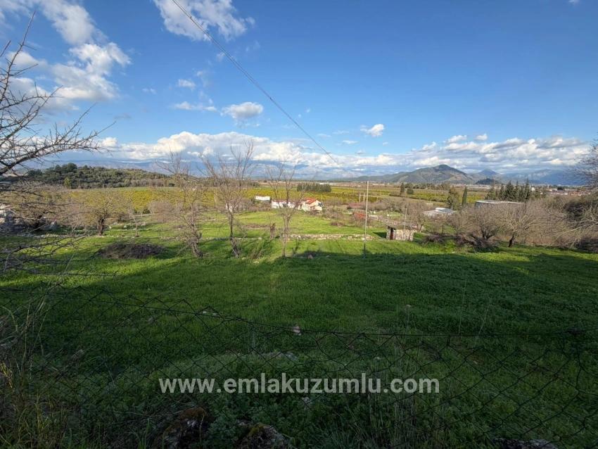 11.230 M² Großes Grundstück Mit Seeblick In Dalyan Zu Verkaufen.
