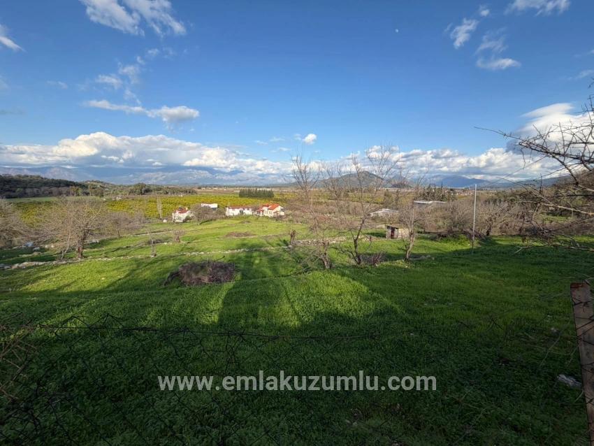 11.230 M² Großes Grundstück Mit Seeblick In Dalyan Zu Verkaufen.