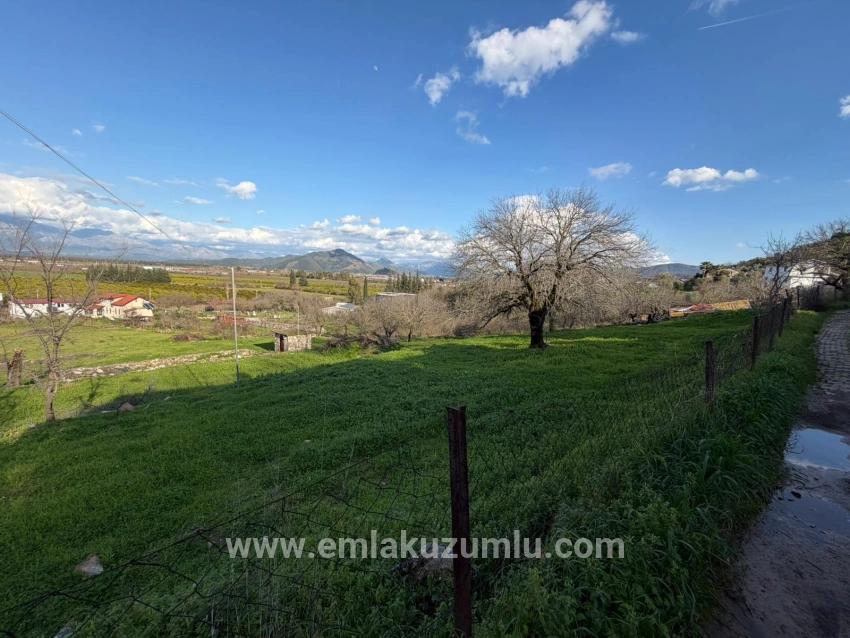 11.230 M² Großes Grundstück Mit Seeblick In Dalyan Zu Verkaufen.