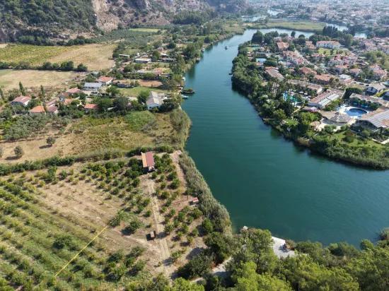 Im Köyceğiz Çandır Mahallesinde kanala sıfır 20.000m2 satılık Feld
