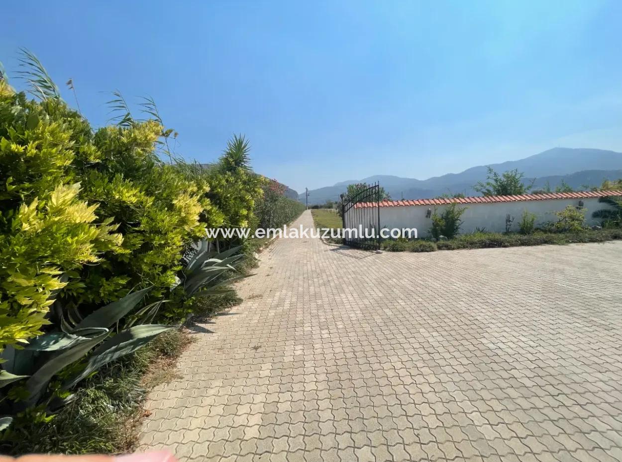 Dalyan 4 1 Luxusvilla Zum Verkauf In 7000M2 Grundstück