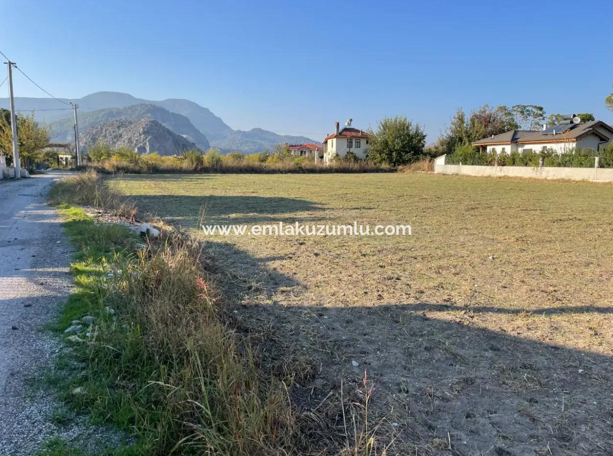 4 Parzellen Nebeneinander In Der Nähe Des Zentrums In Dalyan 2140M2 Grundstück Zum Verkauf