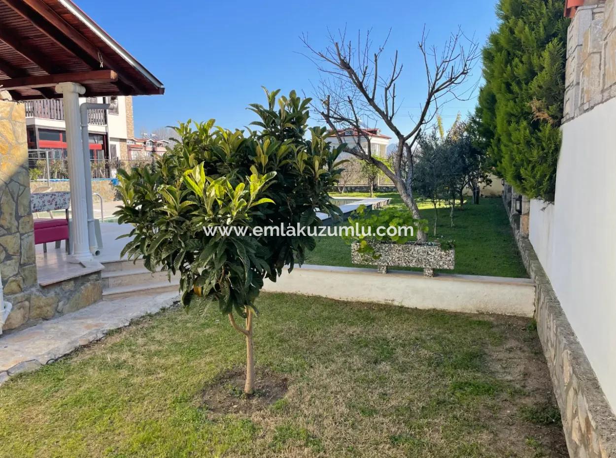 Villa Zum Verkauf In 600M2 Grundstück In Dalyan