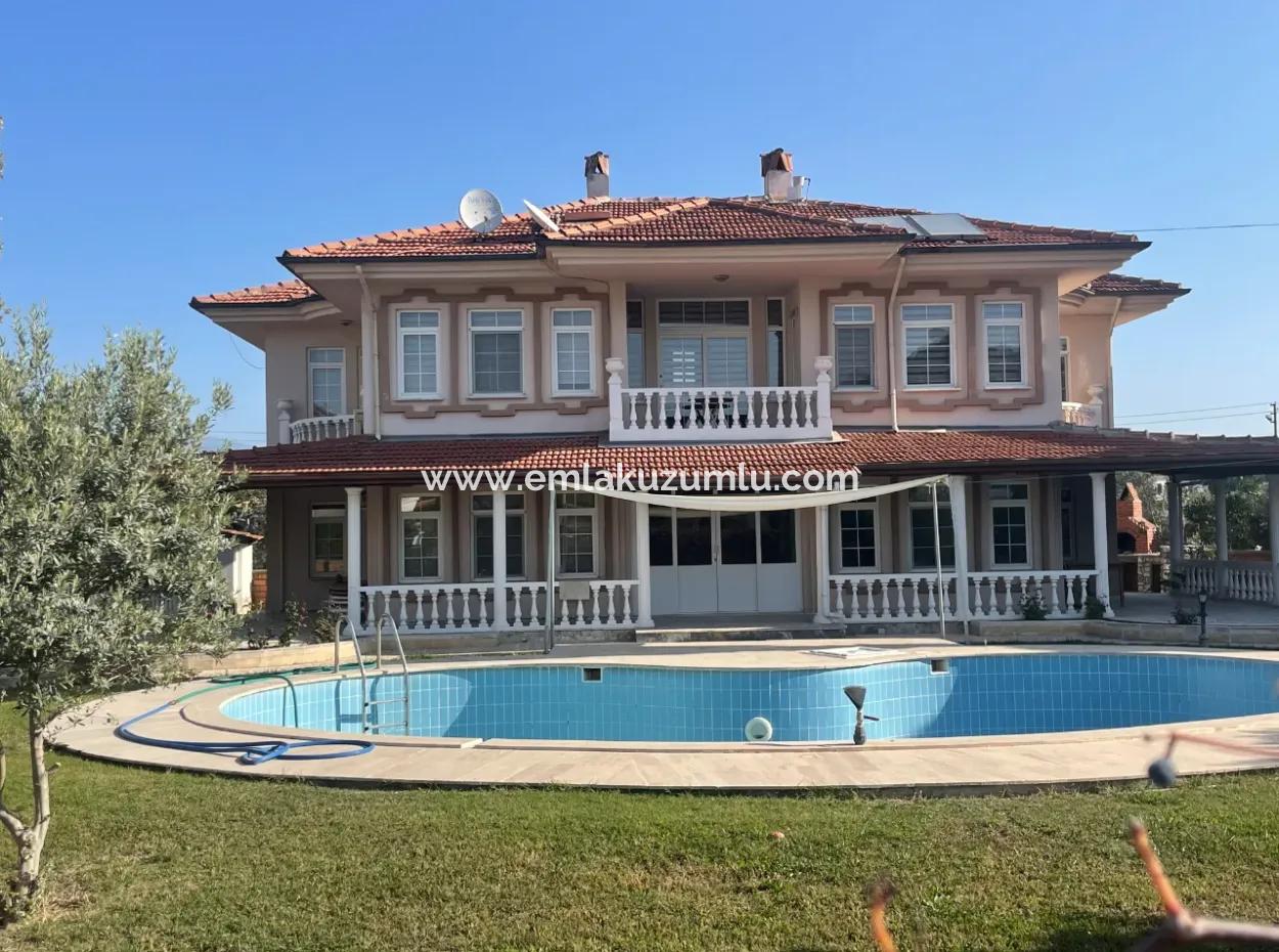 4 1 Villa Zum Verkauf In Dalyan Für 1000M2 Land