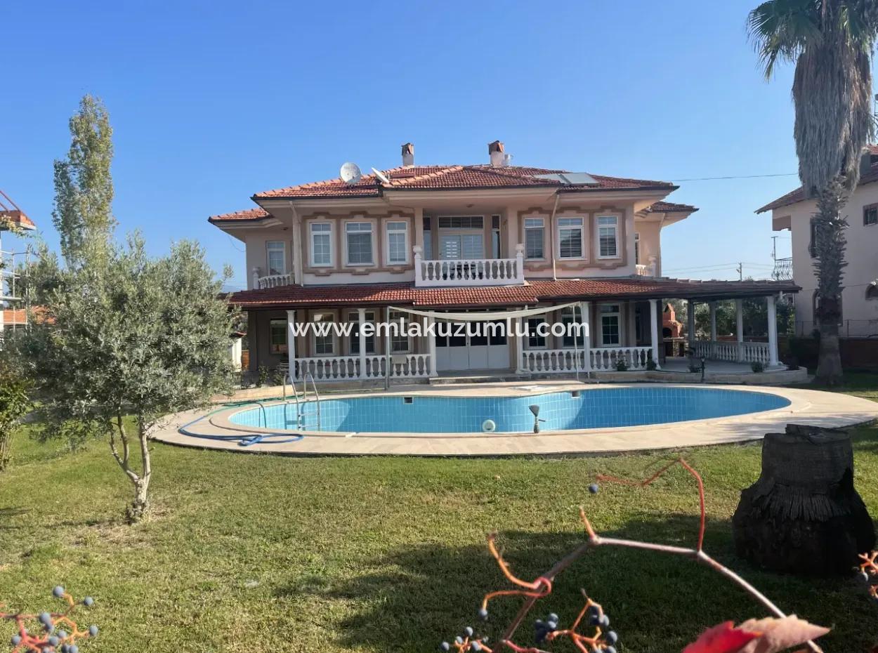 4 1 Villa Zum Verkauf In Dalyan Für 1000M2 Land