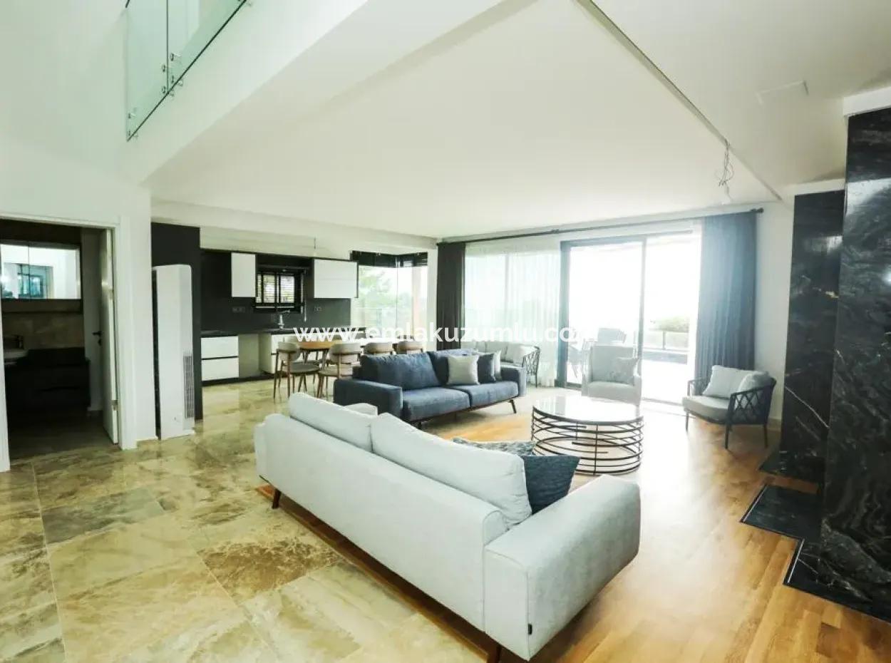 Steinvilla Zum Verkauf Mit Meerblick In Sarigerme