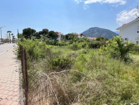 916M2 Gewerbe- Und Wohngrundstück Zum Verkauf An Der Hauptstraße In Dalyan Gülpınar