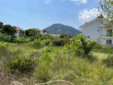 916M2 Gewerbe- Und Wohngrundstück Zum Verkauf An Der Hauptstraße In Dalyan Gülpınar