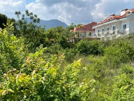 916M2 Gewerbe- Und Wohngrundstück Zum Verkauf An Der Hauptstraße In Dalyan Gülpınar