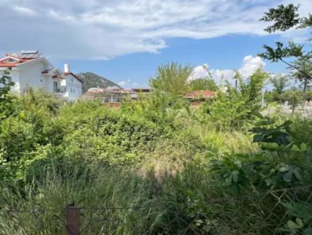 916M2 Gewerbe- Und Wohngrundstück Zum Verkauf An Der Hauptstraße In Dalyan Gülpınar