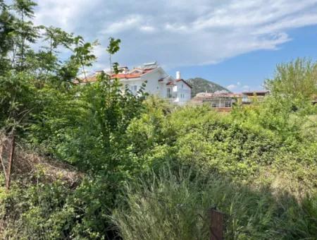 916M2 Gewerbe- Und Wohngrundstück Zum Verkauf An Der Hauptstraße In Dalyan Gülpınar