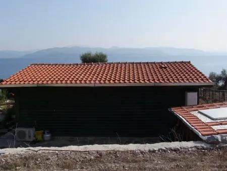 Beachfront Bungalow Zum Verkauf In Akbuk, Die Durch Das Meer Auf Einem Grundstück Von 800M2-Villa Zum Verkauf Turnalı