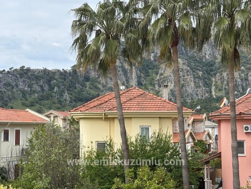3+1 Villa For Sale On A 500m2 Plot In Dalyan Gülpınar