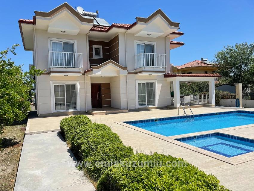 4+1 Villa For Sale On A 579m2 Plot In Dalyan Gülpınar