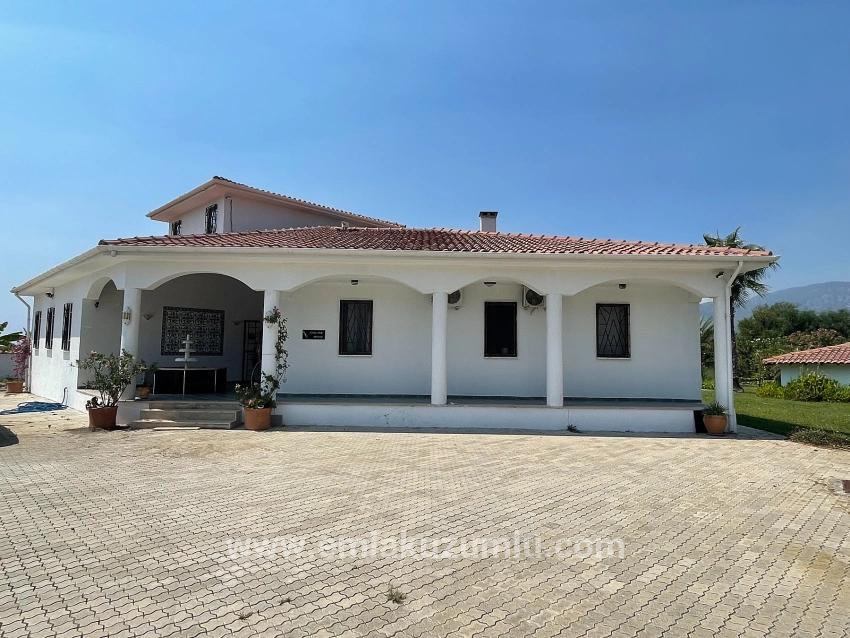 Luxury 4+1 Villa For Sale On A 7000m2 Plot With Dalyan Iztuzu Beach View