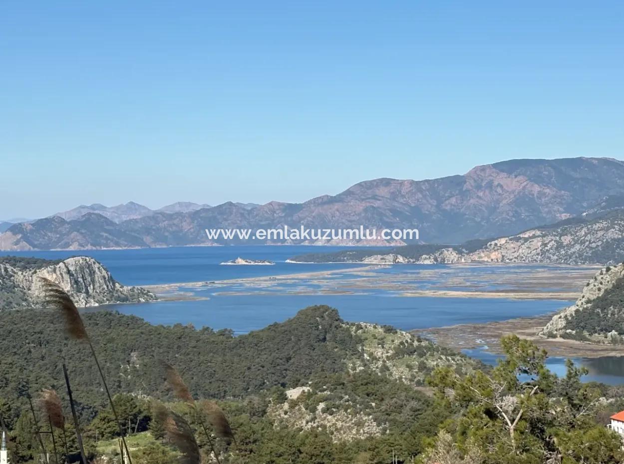1000M2 Land For Sale With Sea View In The Village Built-Up Area In Gökbel