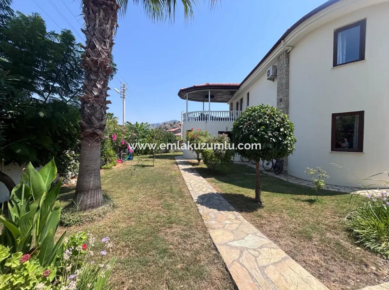 5 1 Villa For Sale In Dalyan Maraş For 980M2 Plot On The Corner