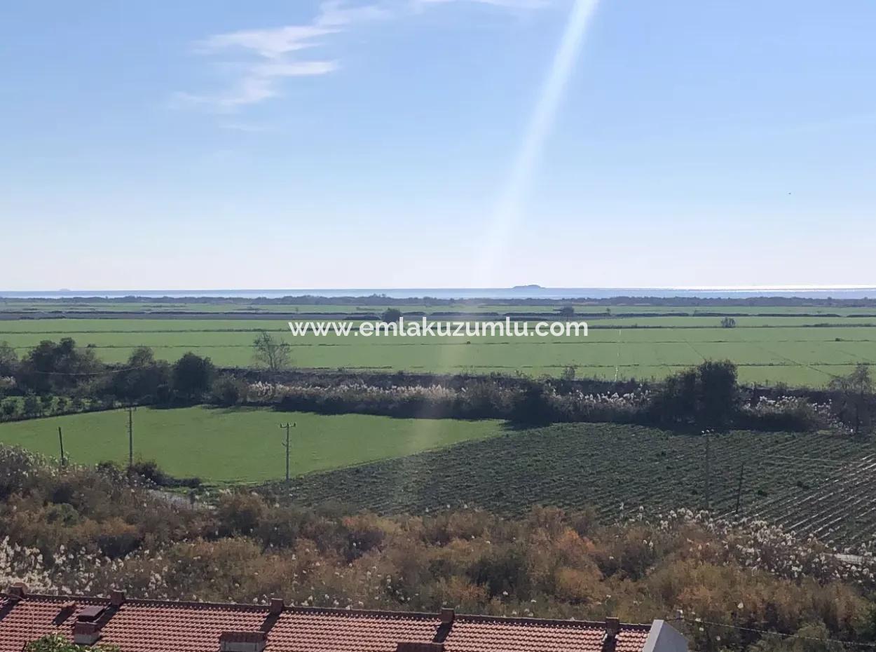 Land For Sale In Sarıgermede 30,000M2 Land For Sale With Sea View