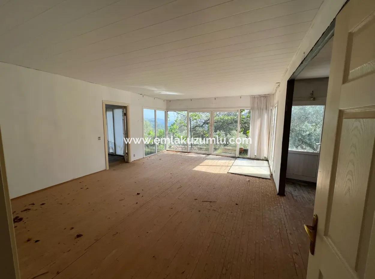 Detached House For Sale With Ekincik Sea View