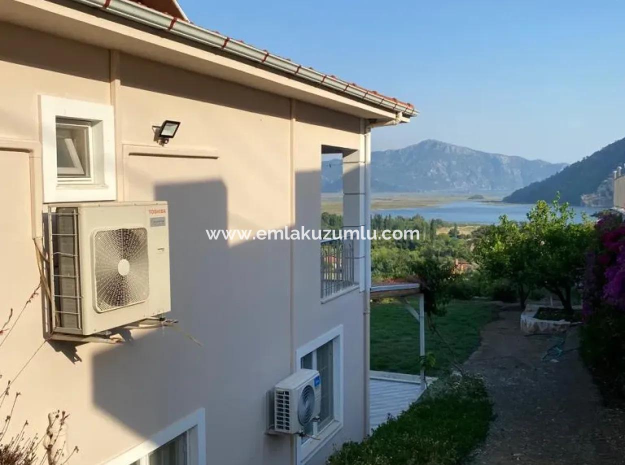 4 2 Villa Houses For Sale With Sea View In Çandır