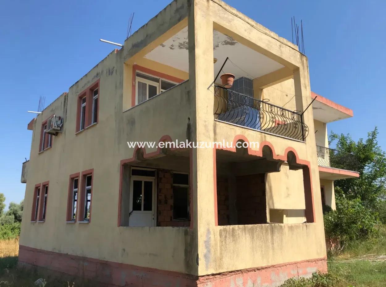 2 Storey House Villa For Sale In 727M2 Land In Seydikemer