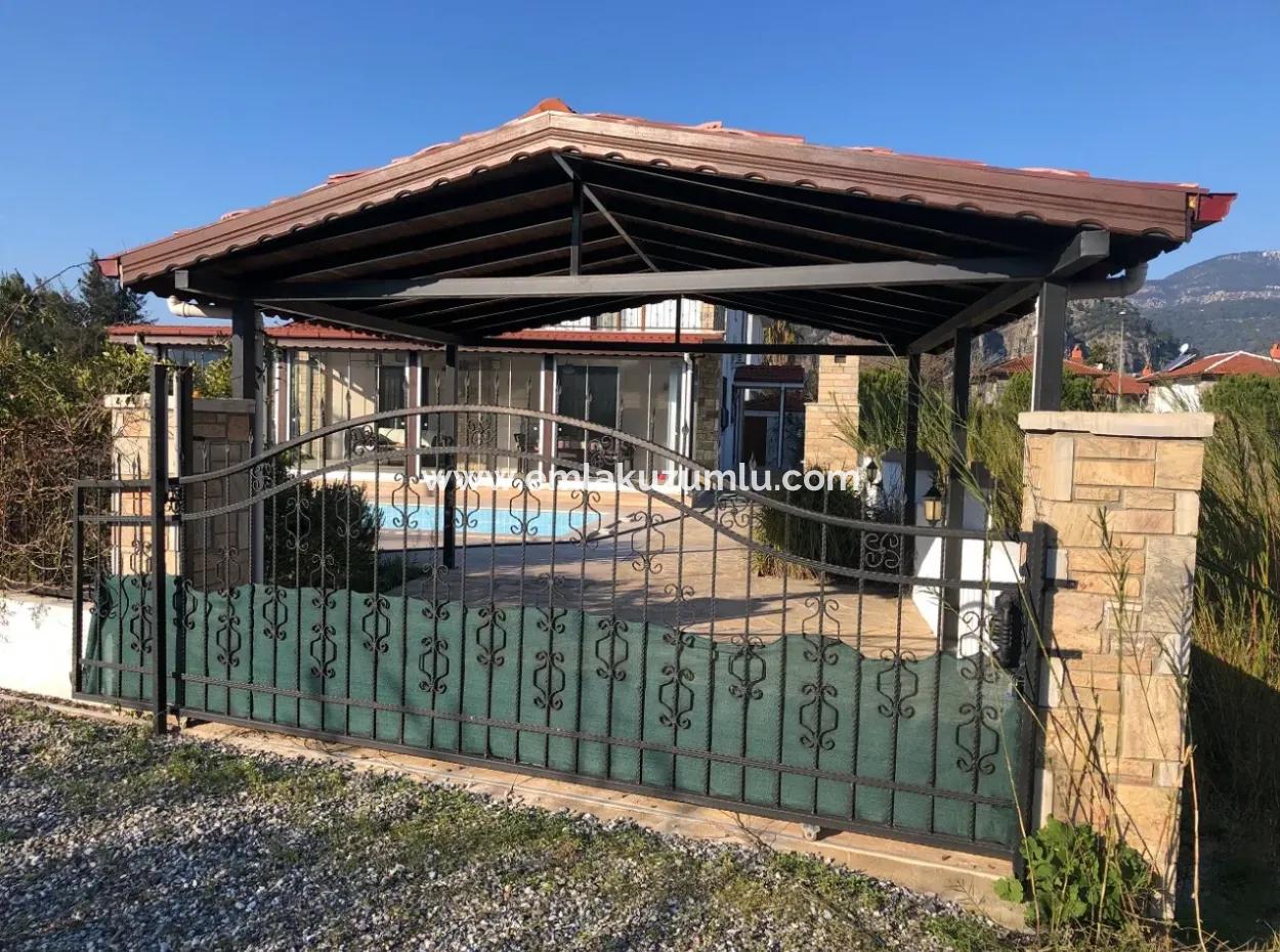 Villa For Sale Detached For 501M2 Land In Dalyan