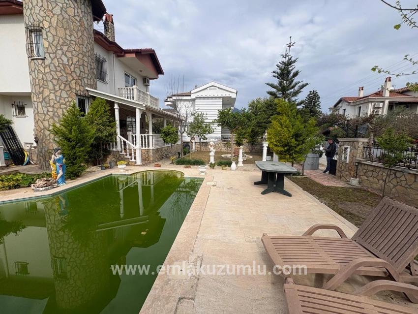 Dalyan Gülpınar'da 500m2 Arsa İçerisinde 3+1 Satılık Villa