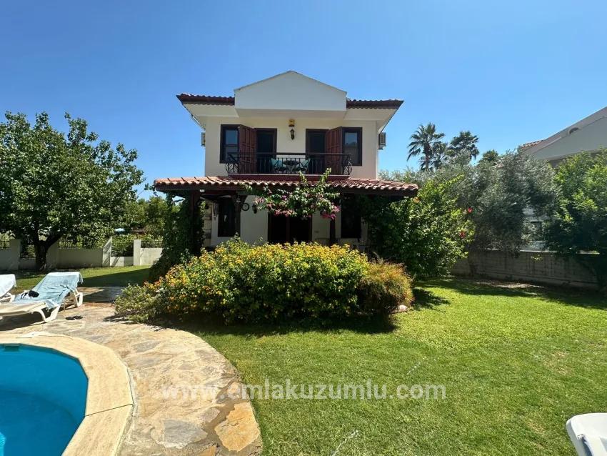 Dalyan Gülpınar'da Site İçerisinde 2+1 Satılık Villa