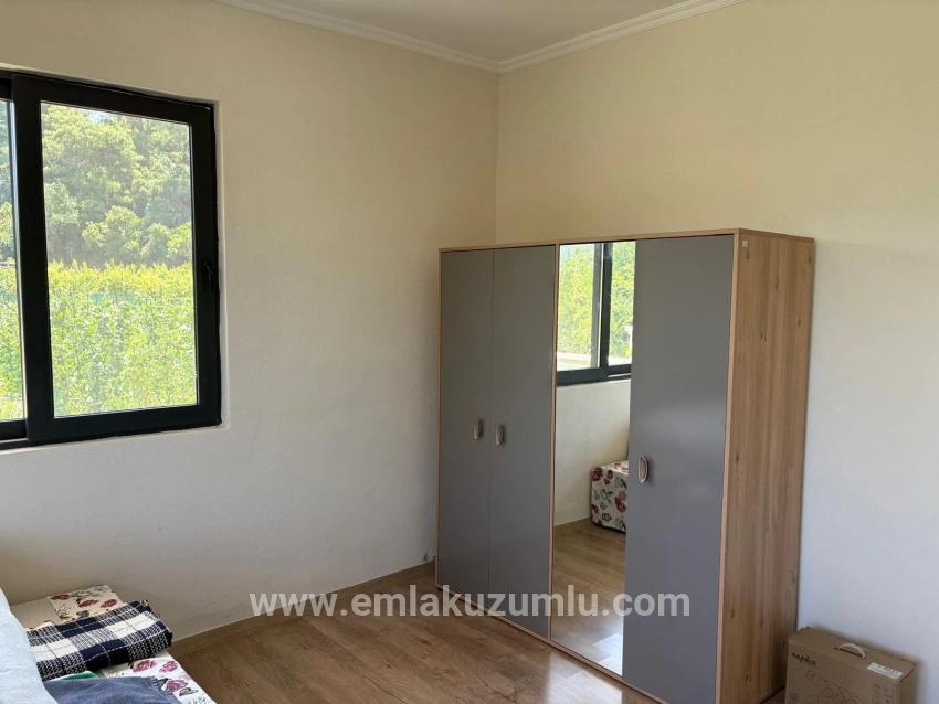 Dalyan Karadağ Mevkiinde 2500m2 Tarla İçerisinde 120m2 Müstakil Ahşap Ev