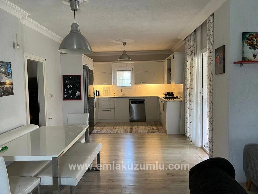 Dalyan'da Köşebaşı 600m2 Arsa İçerisinde 3+1 Satılık Villa