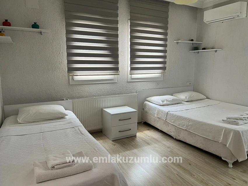 Dalyan'da Köşebaşı 600m2 Arsa İçerisinde 3+1 Satılık Villa