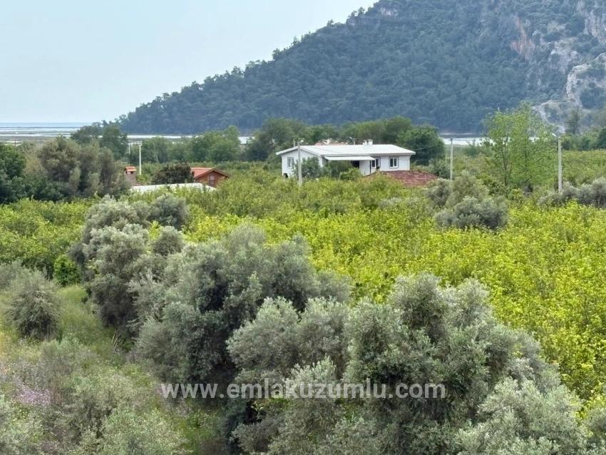 Çandır'da Deniz Ve Göl Manzaralı 1.721m2 Satılık Tarla