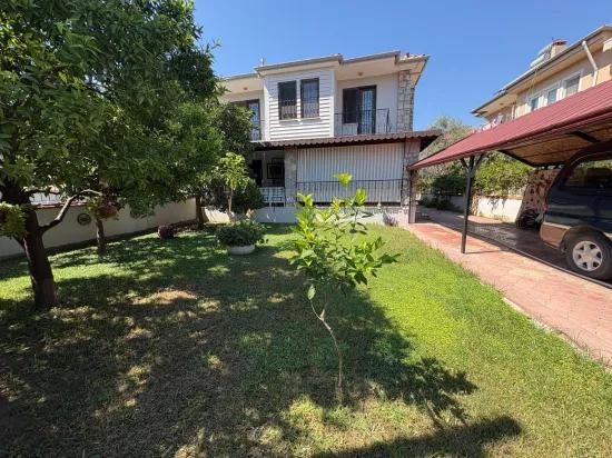 Dalyan Merkezde 300m2 arsa İçinde 3+1 satılık villa