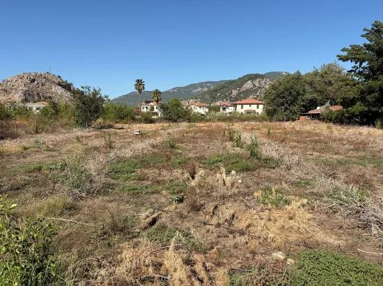 Dalyan'da 3.180m2 %5 İmarlı satılık arsa