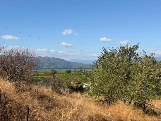 Dalyan Karadağ'da göl manzaralı 5.000m2 satılık tarla