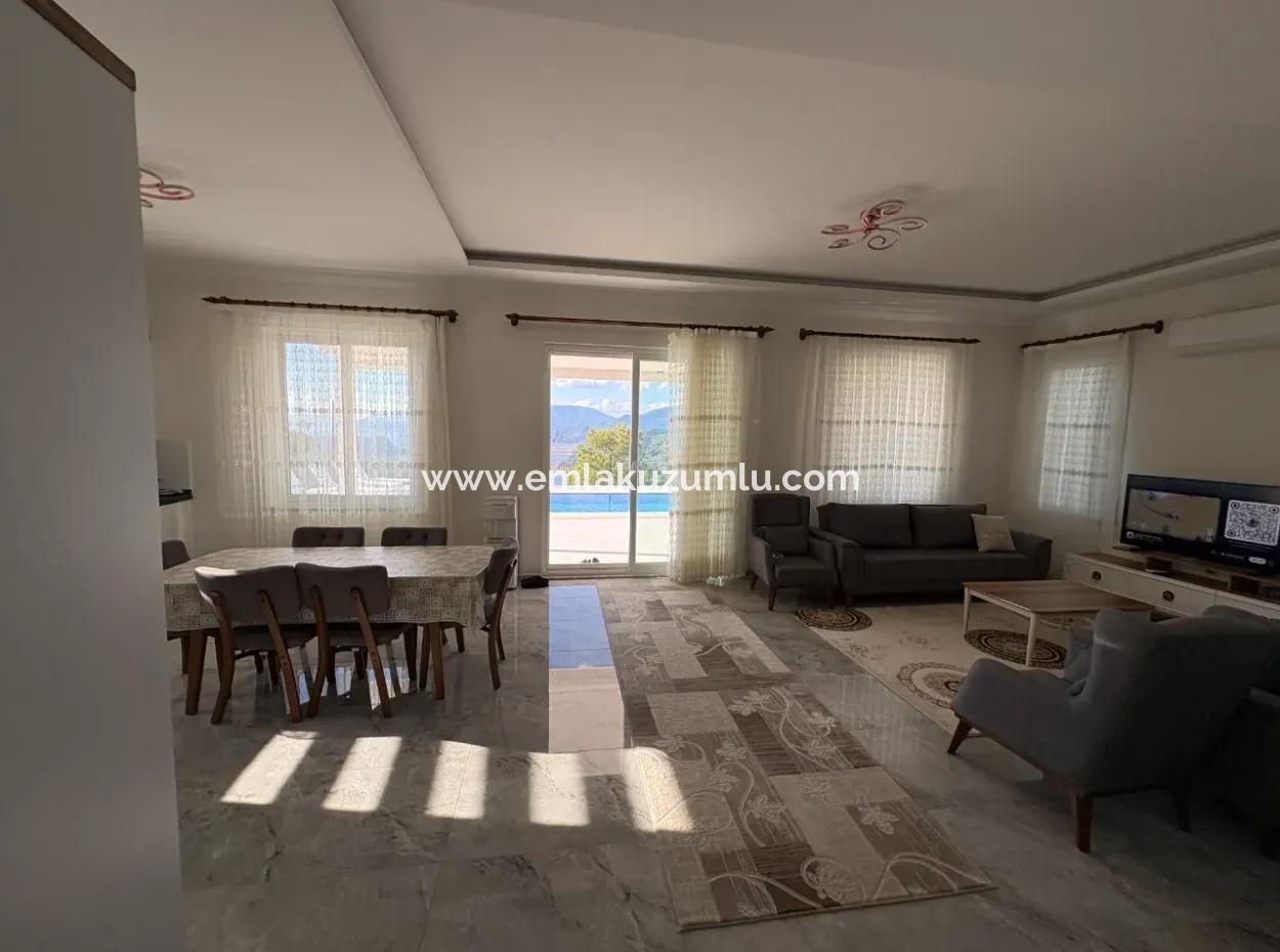 Gökbelde Full Deniz Manzaralı 2+1 Kiralık Villa