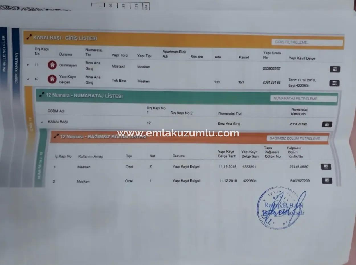 Seydikemer Satılık Müstakil Ev 2211M2 Arsa İcinde 6+2 Satılık Ev