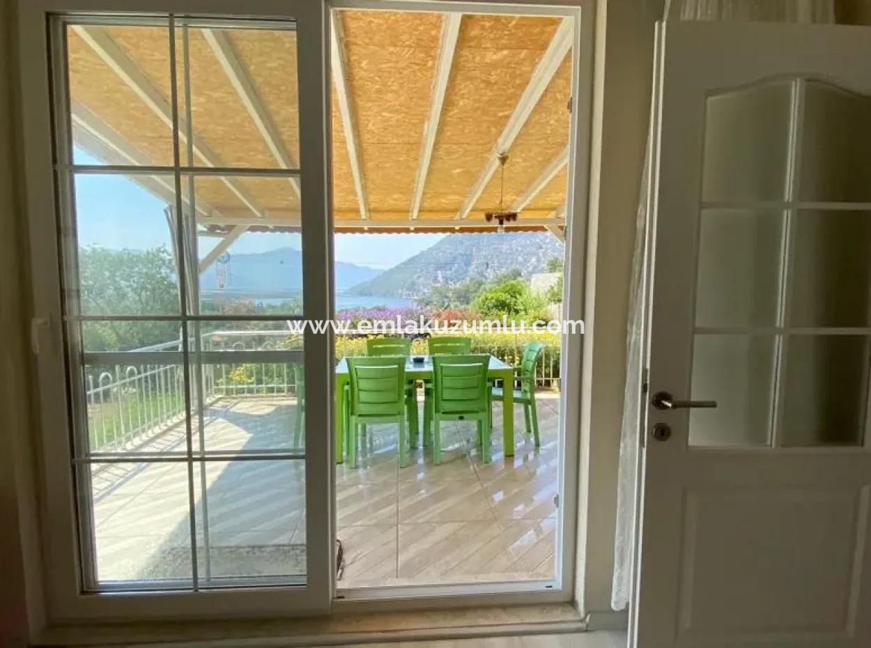 Çandır Deniz Manzaralı Satılık 4+2 Villa Ev