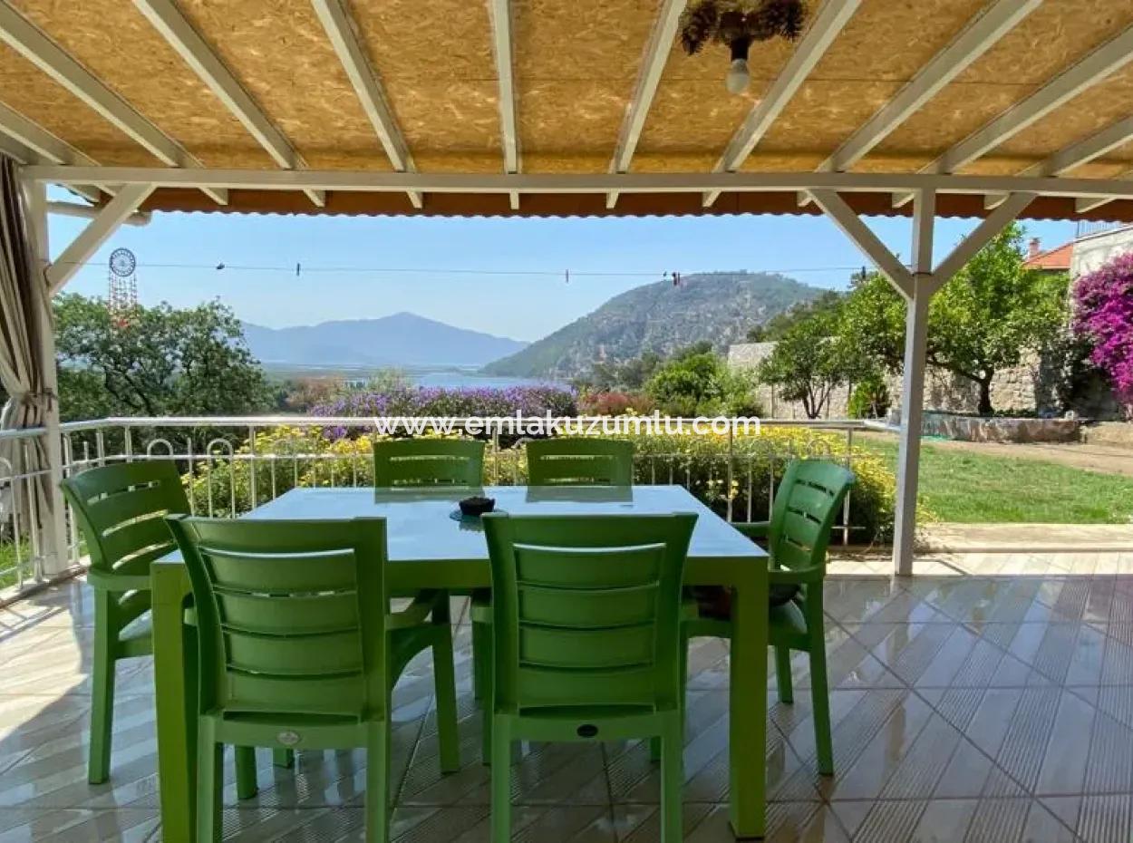 Çandır Deniz Manzaralı Satılık 4+2 Villa Ev