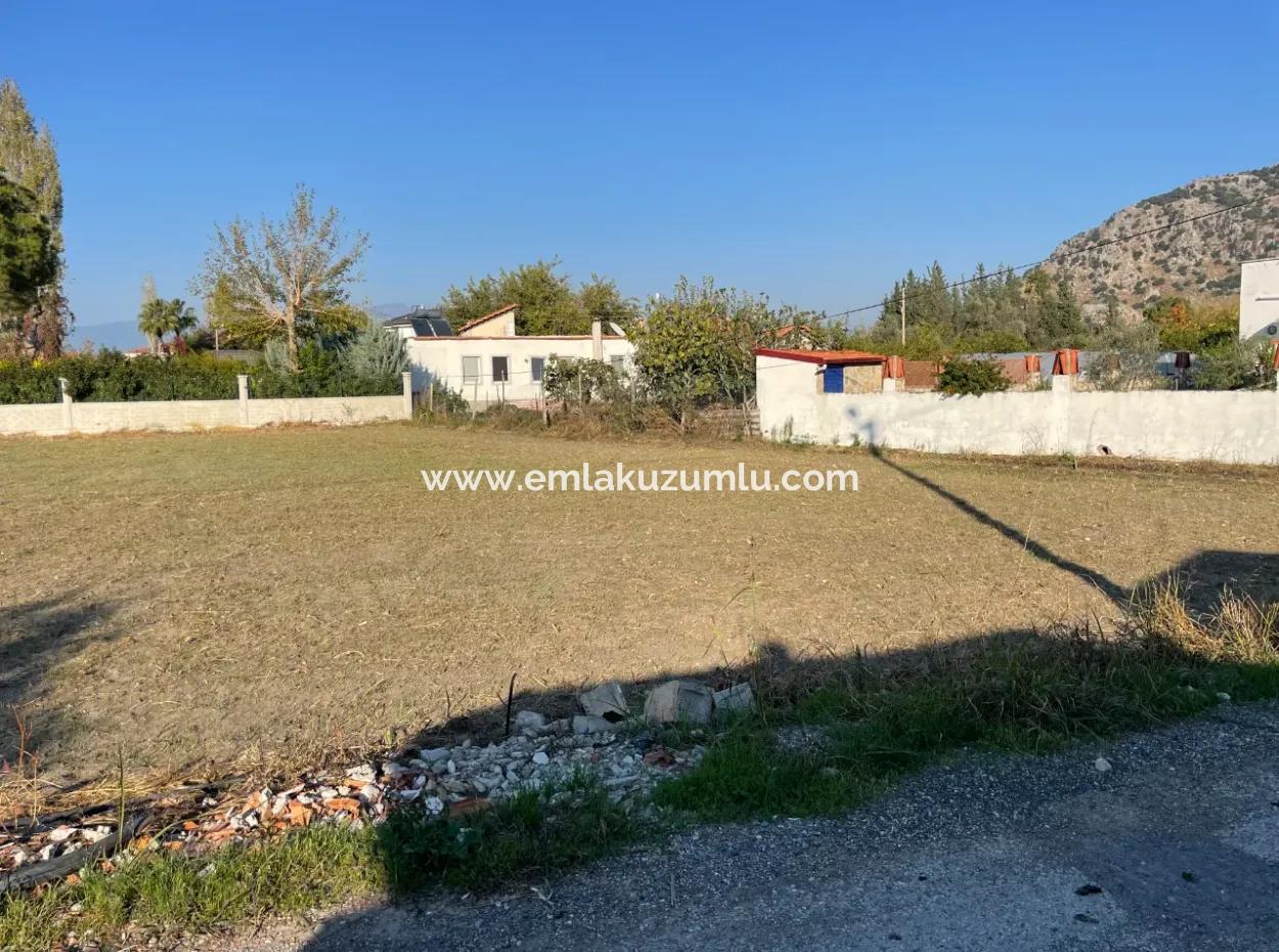 Dalyan'da Merkeze Yakın 4 Parsel Yanyana 2140M2 Satılık Arsa