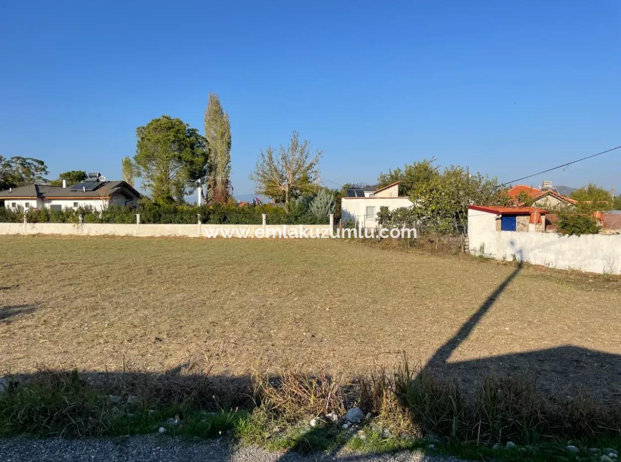 Dalyan'da Merkeze Yakın 4 Parsel Yanyana 2140M2 Satılık Arsa