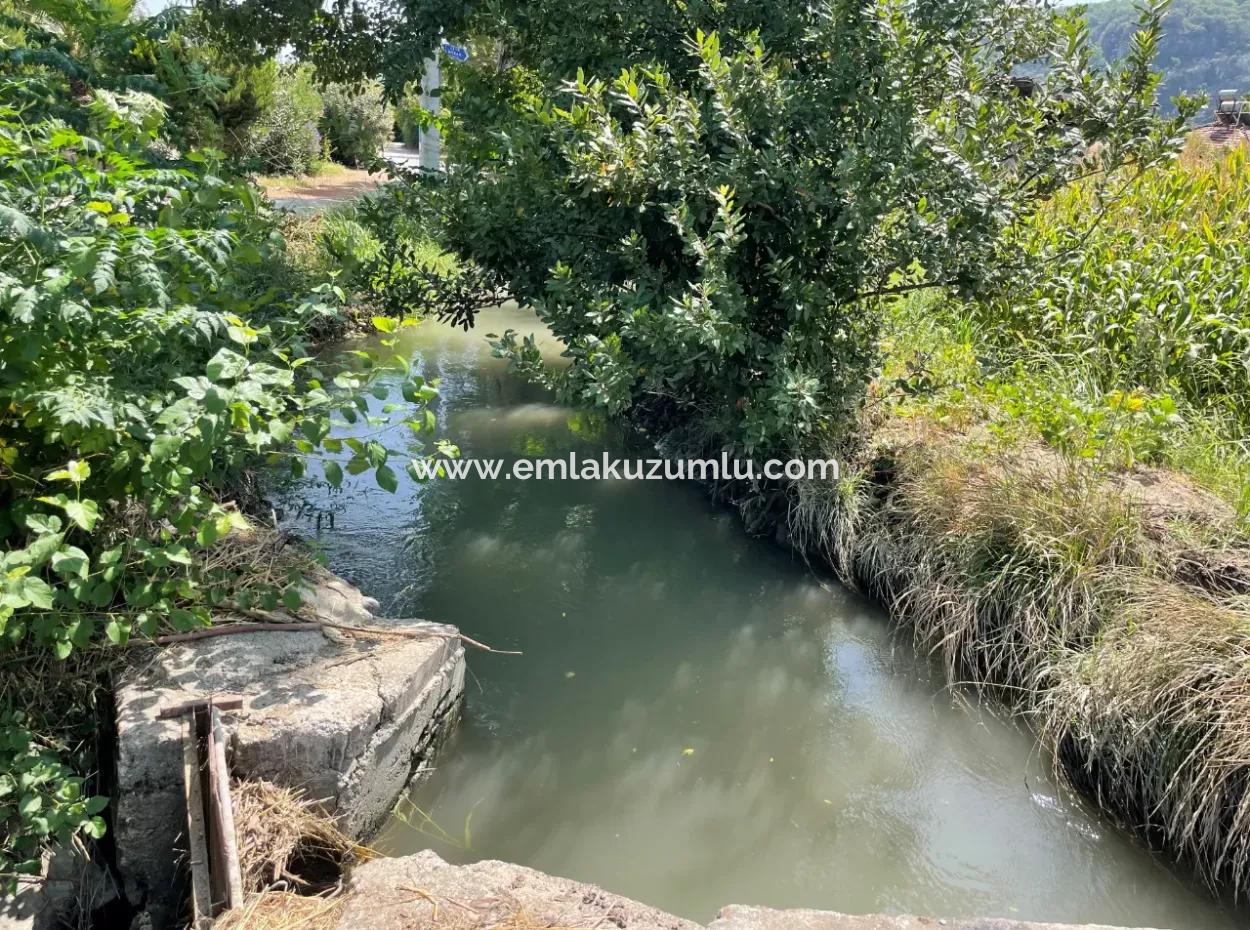 Okçular'da Köy Yerleşik Alanı İçerisinde 10.000M2 Satılık Arazi